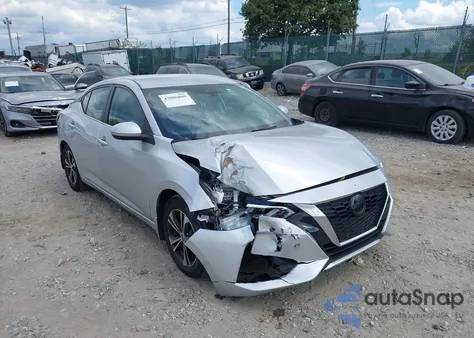 2022 Nissan Sentra Sv Xtronic Cvt from USA, damaged, VIN 3N1AB8CV7NY203570